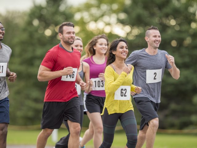 Participating in a 5K